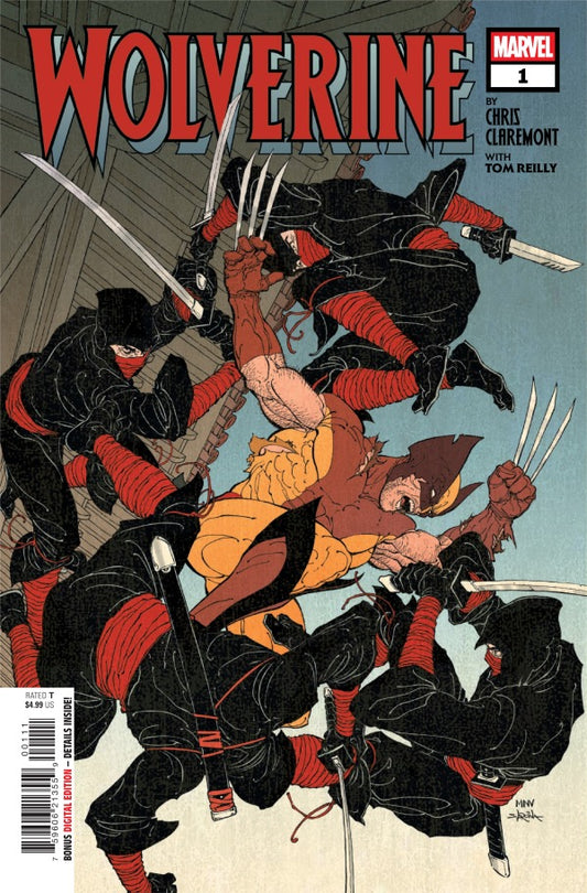 Wolverine By Chris Claremont #1 2025 Marvel Comics