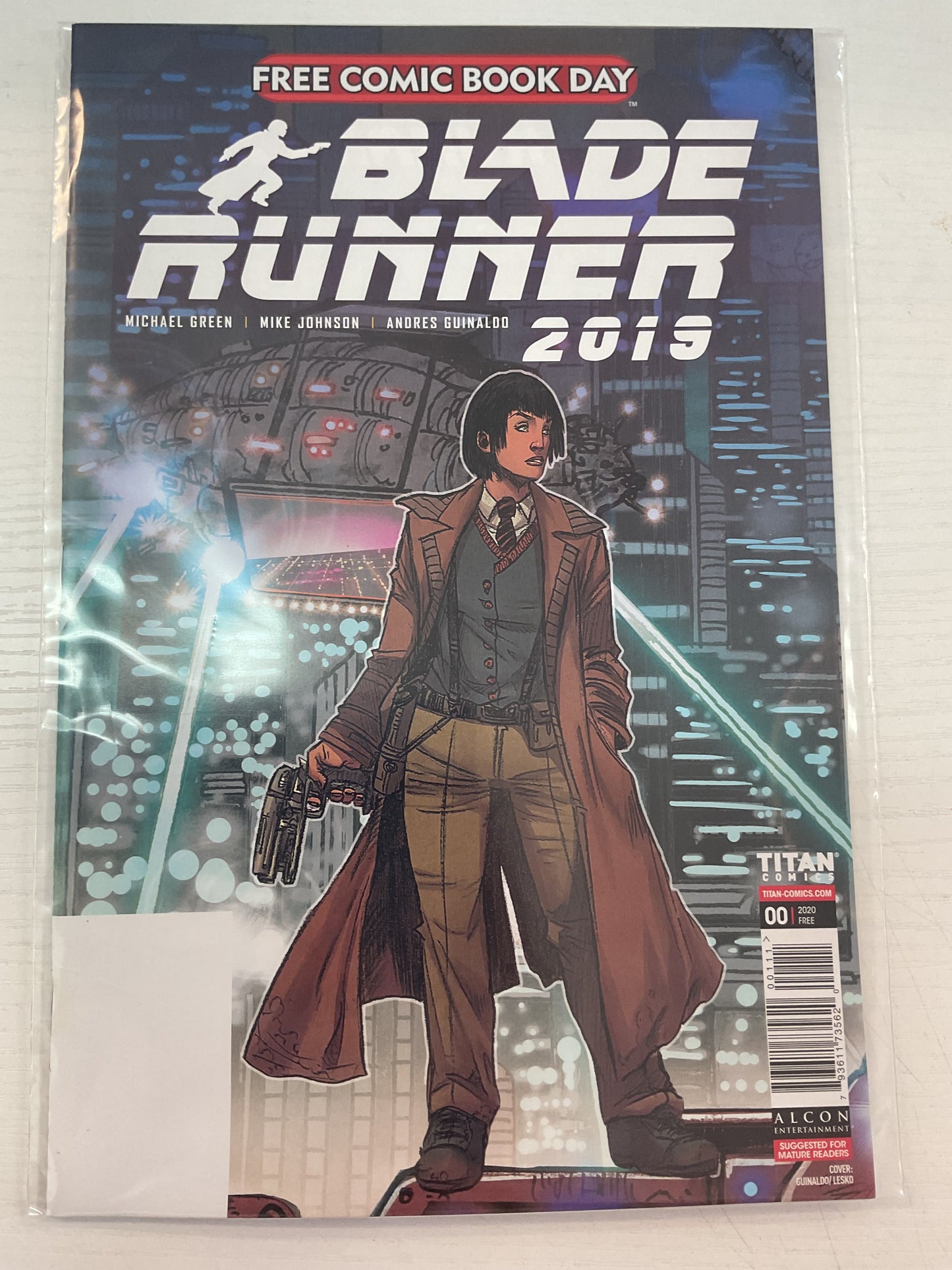 Free Comic Book Day Blade Runner 2019 #0 2020 Titan Comics