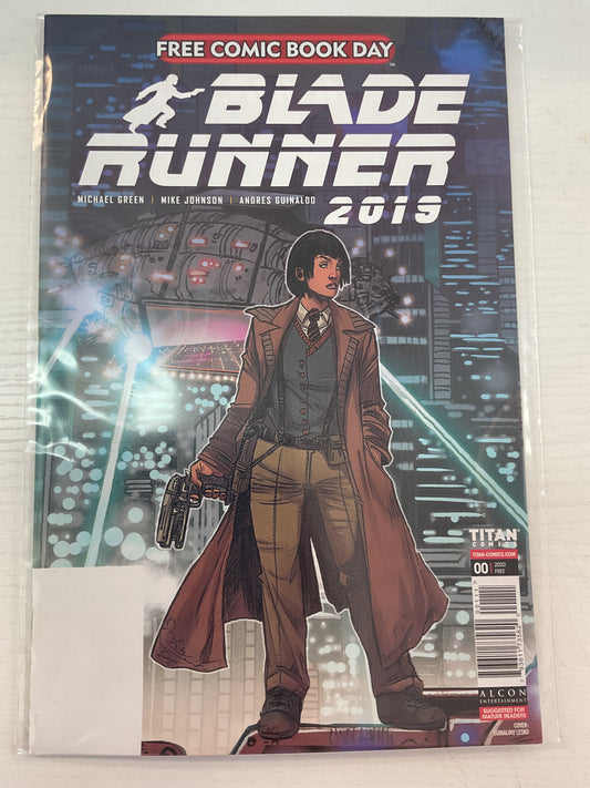 Free Comic Book Day Blade Runner 2019 #0 2020 Titan Comics