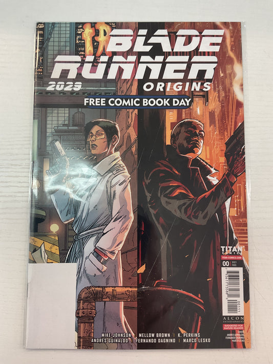 Free Comic Book Day Blade Runner 2029/Origins #0 2021 Titan Comics