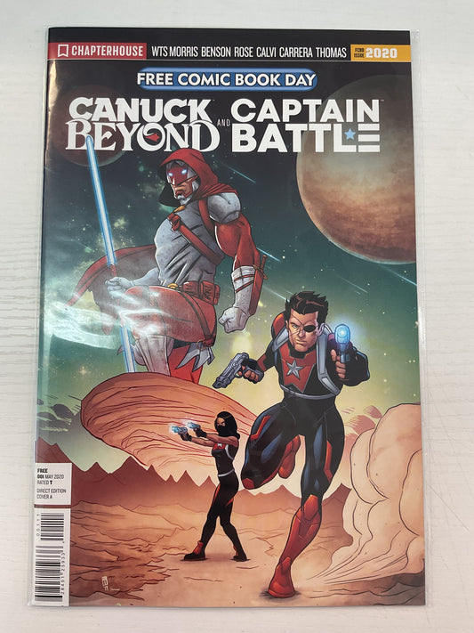 Free Comic Book Day Canuck Beyond and Captain Battle #1 2020 Chapterhouse