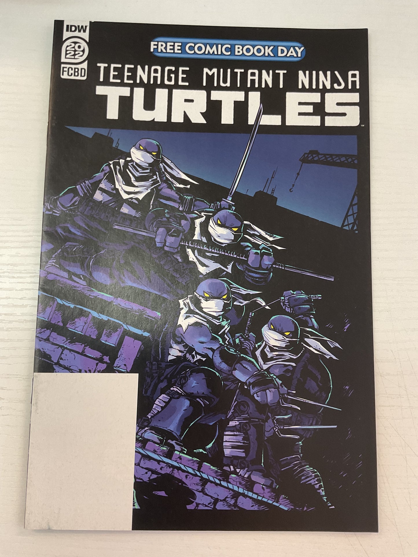 Free Comic Book Day Teenage Mutant Ninja Turtles #1 2022 IDW Publishing