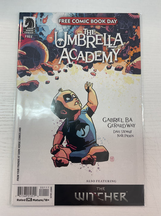 Free Comic Book Day Umbrella Academy/Witcher #1 2023 Dark Horse Comics