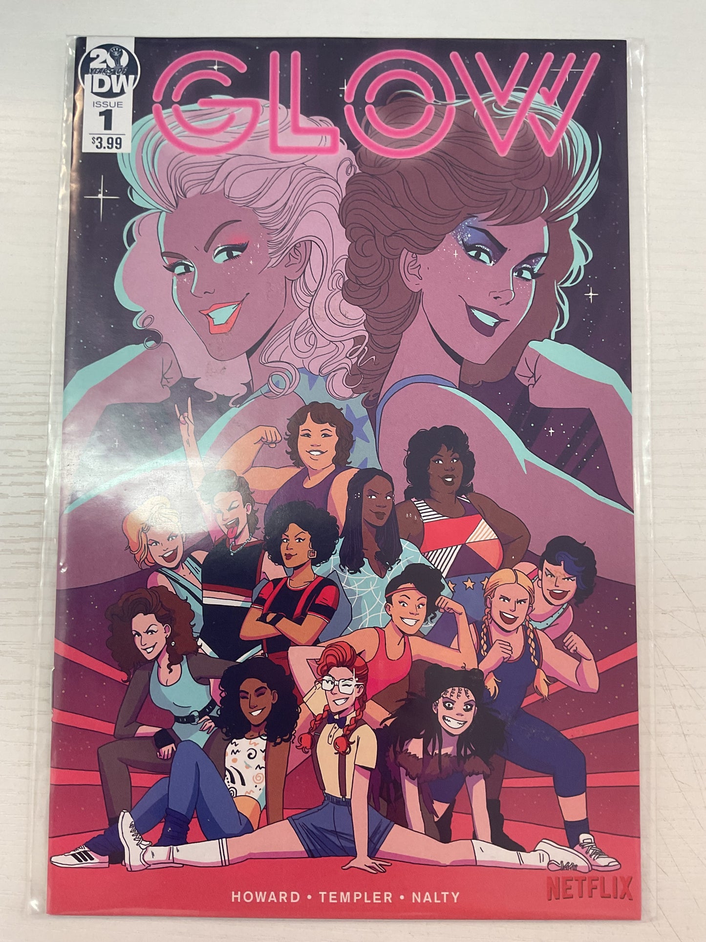 GLOW #1 2019 IDW Publishing
