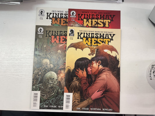 Kingsway West #1-4 2016 Dark Horse Comics Complete Series