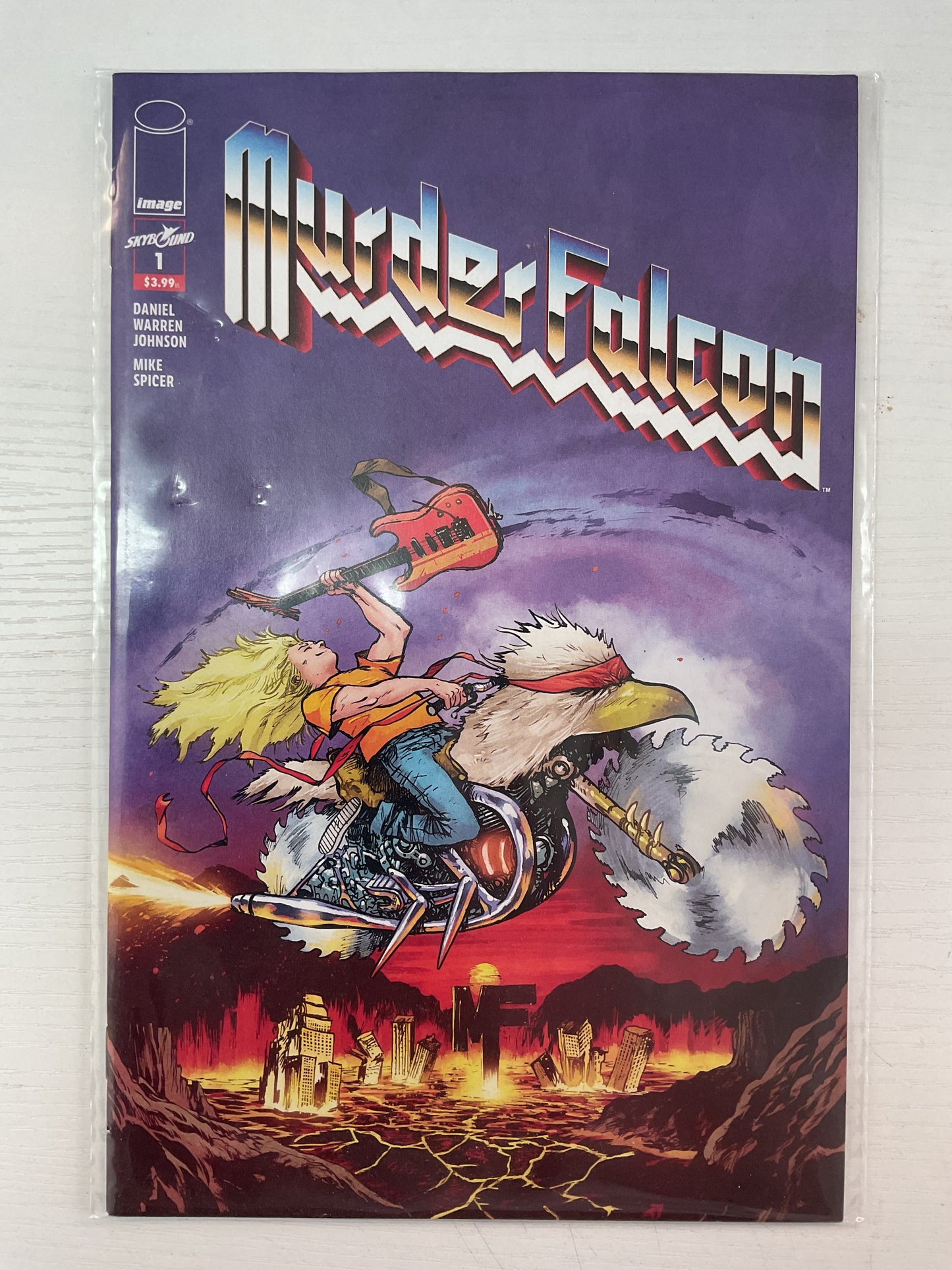 Murder Falcon #1 2018 Image Comics Judas Pries Homage Variant
