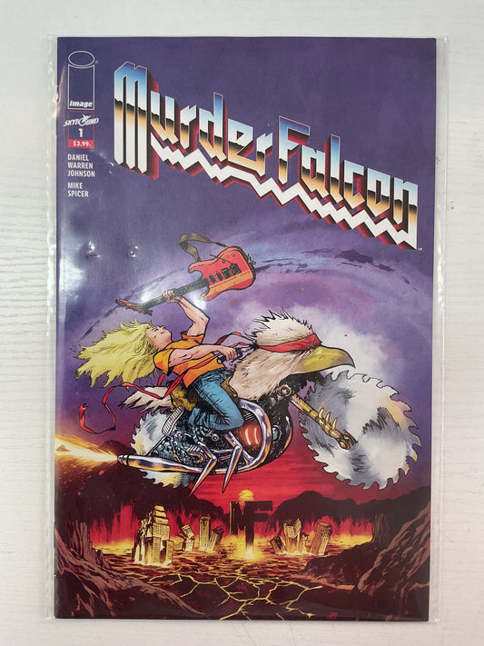 Murder Falcon #1 2018 Image Comics Judas Pries Homage Variant
