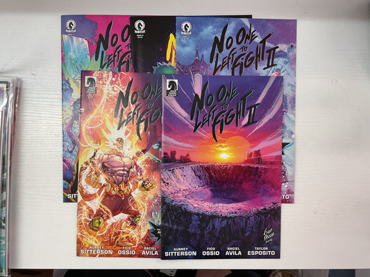 No One Left To Fight II #1-5 2021 Dark Horse Comics Complete Series