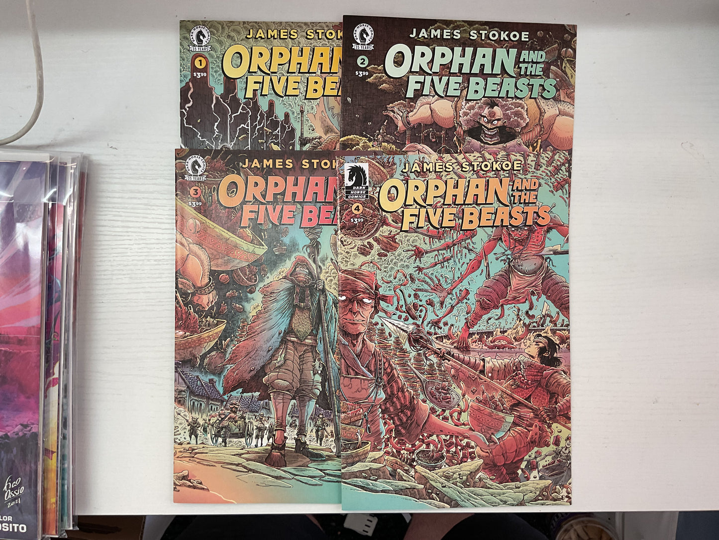 Orphan And The Five Beasts #1-4 2021 Dark Horse Comics