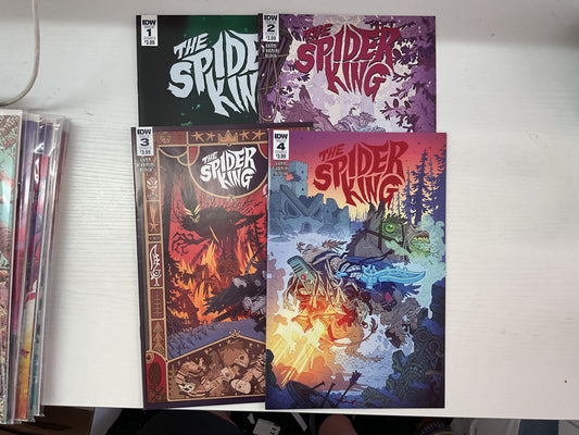 Spider King #1-4 2018 IDW Publishing Complete Series