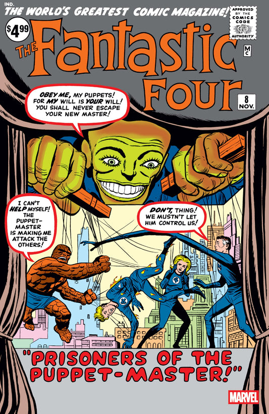 Fantastic Four #8 Facsimile Edition 2025 Marvel Comics