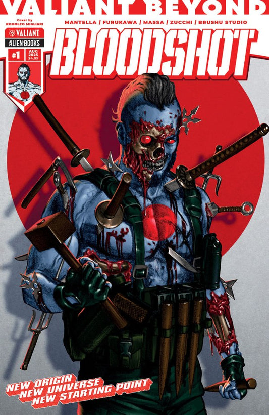 Valiant Beyond Bloodshot #1 2025 Alien Books