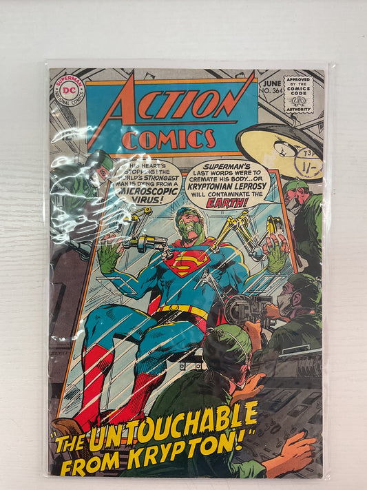 Action Comics #364 1968 DC Comics