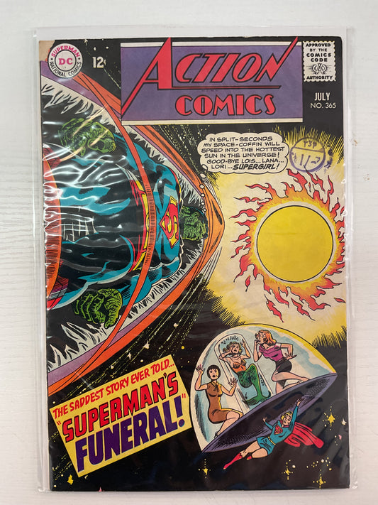 Action Comics #365 1968 DC Comics