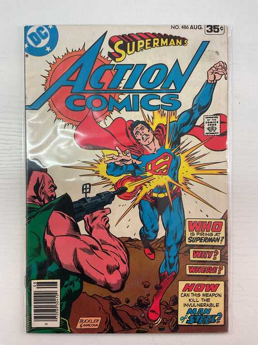 Action Comics #486 1978 DC Comics