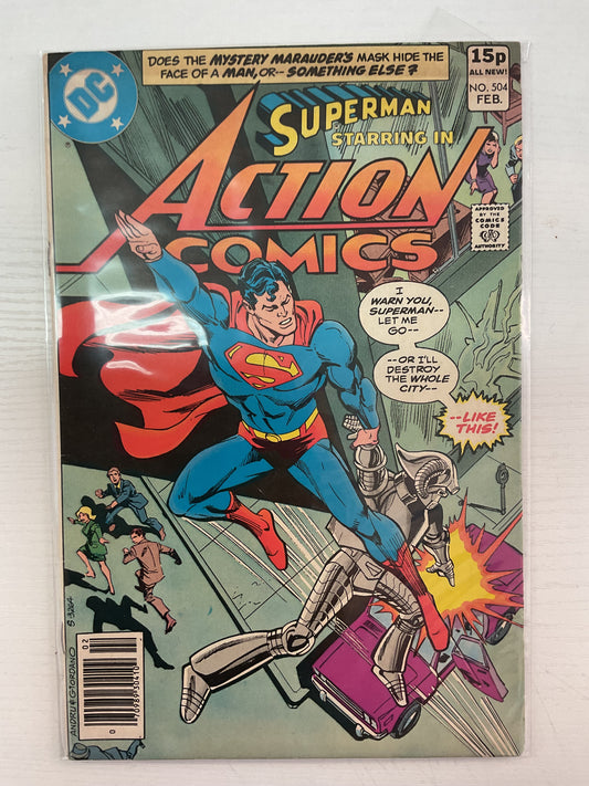 Action Comics #504 1979 DC Comics