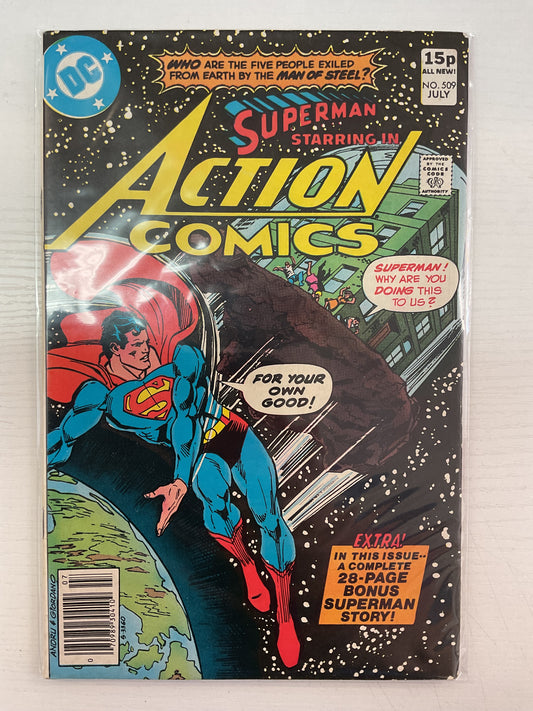 Action Comics #509 1980 DC Comics