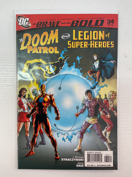 Brave And The Bold #34 2010 DC Comics