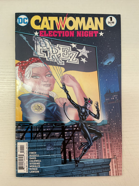Catwoman Election Night #1 2017 DC Comics