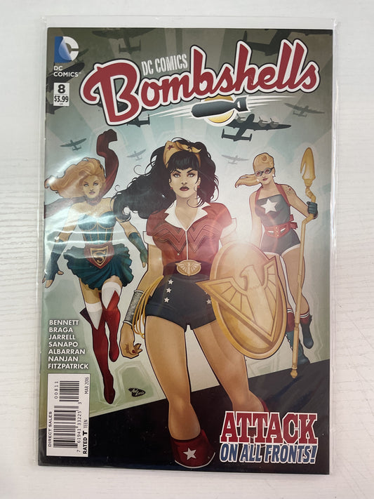 DC Comics Bombshells #8 2016 DC Comics