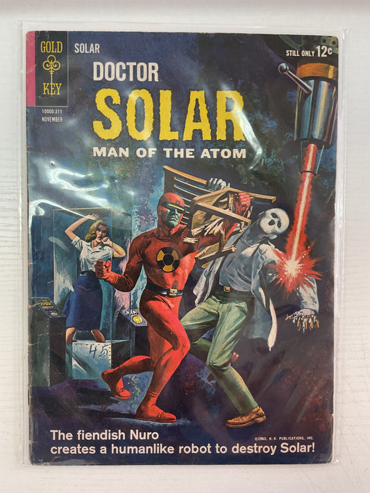 Doctor Solar Man Of The Atom #6 1963 Gold Key Comics