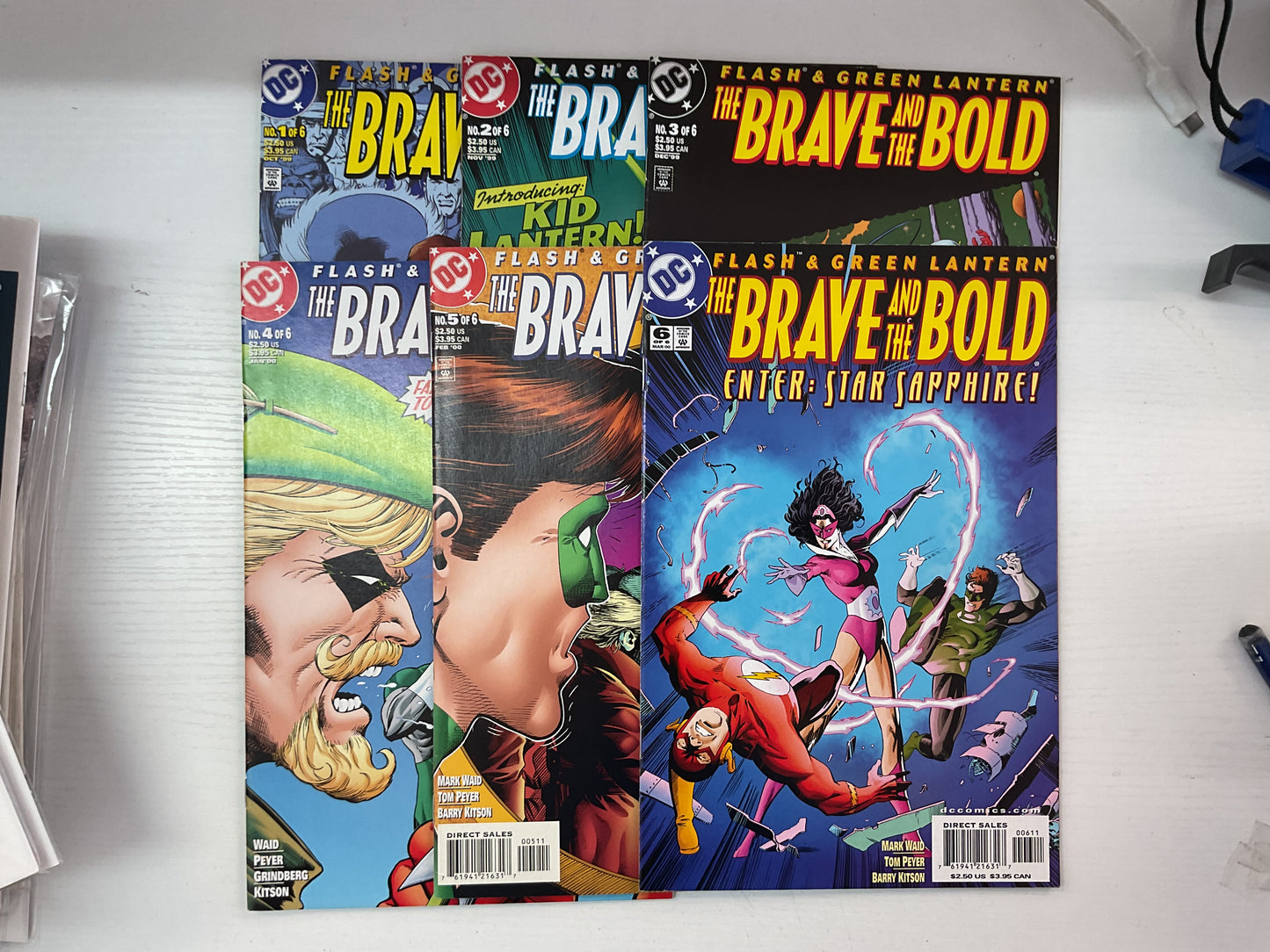 Flash & Green Lantern Brave And The Bold #1-6 1999 DC Comics Complete Series