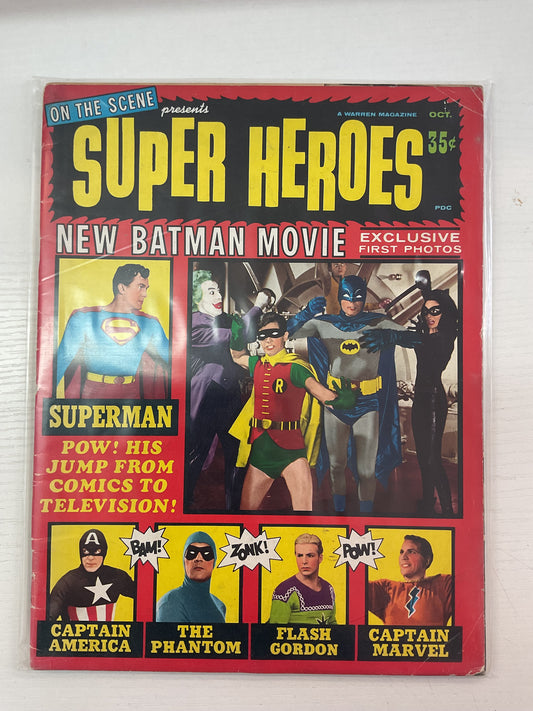 On The Scene Presents Superheroes #1 1966