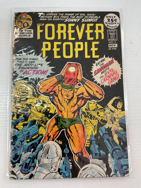 Forever People #5 1971 DC Comics 1st Mention Of Anti-Life Equation