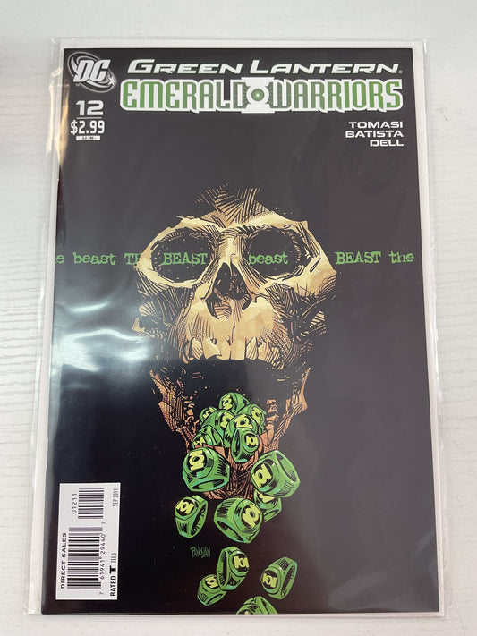 Green Lantern Emerald Warriors #12 2011 DC Comics