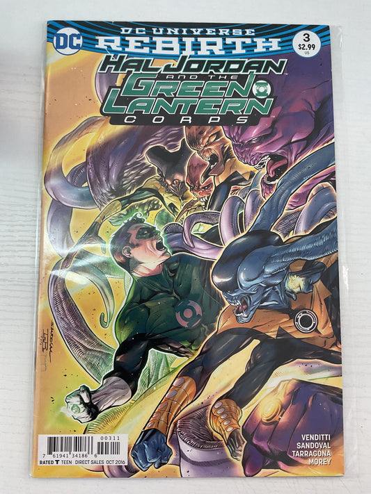 Hal Jordan And The Green Lantern Corps #3 2016 DC Comics
