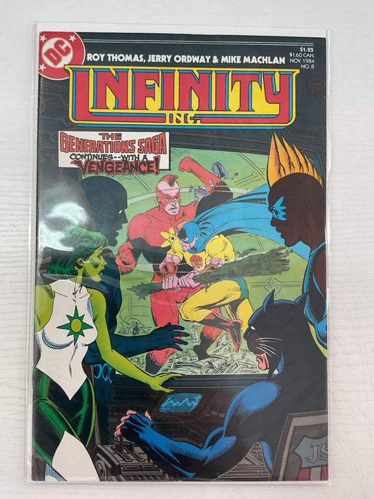 Infinity Inc #8 1984 DC Comics