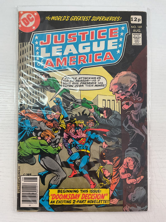 Justice League Of America #169 1979 DC Comics