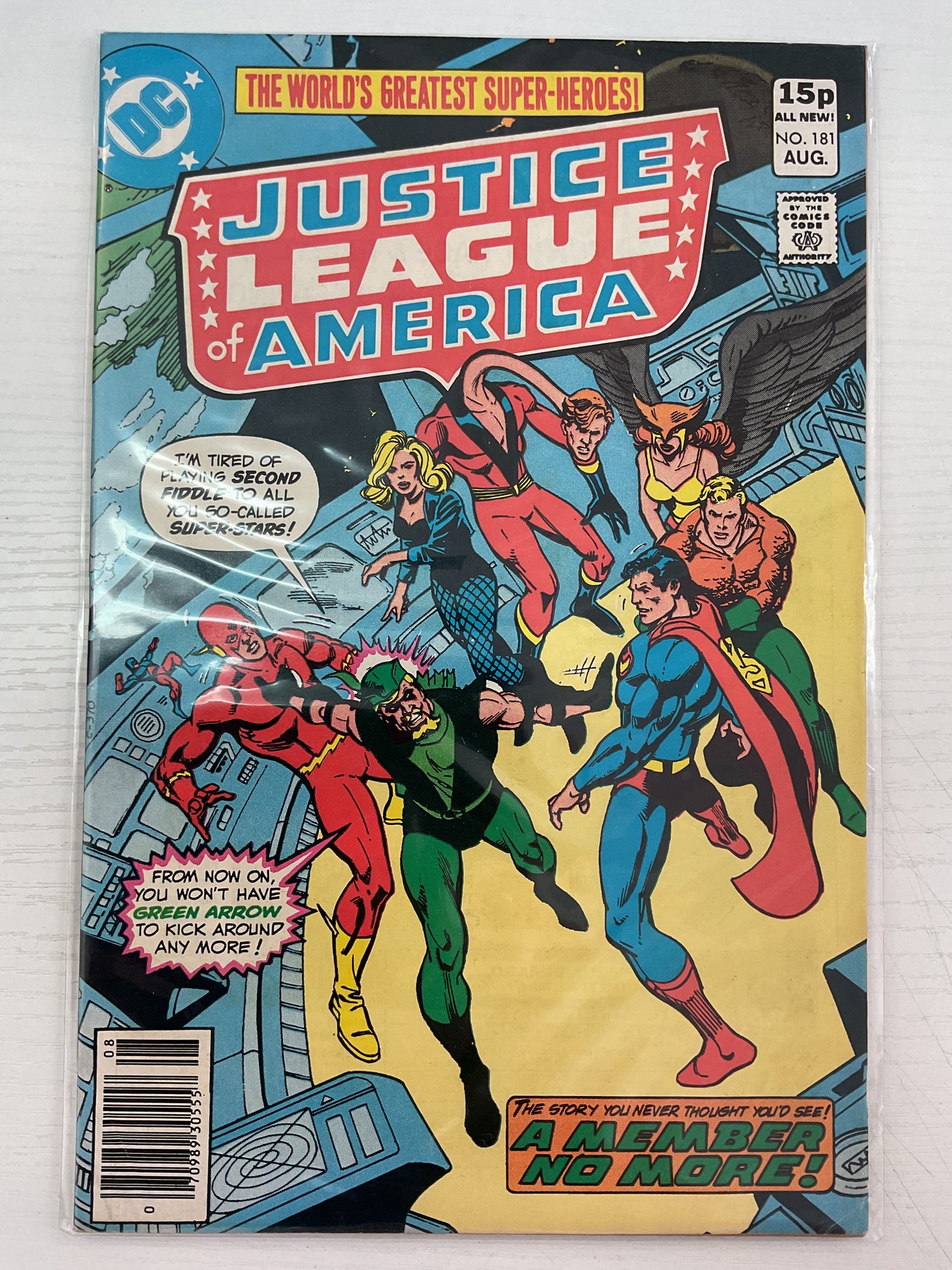 Justice League Of America #181 1980 DC Comics