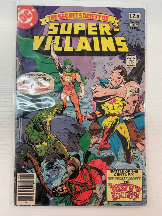 Secret Society Of Super Villains #15 1978 DC Comics