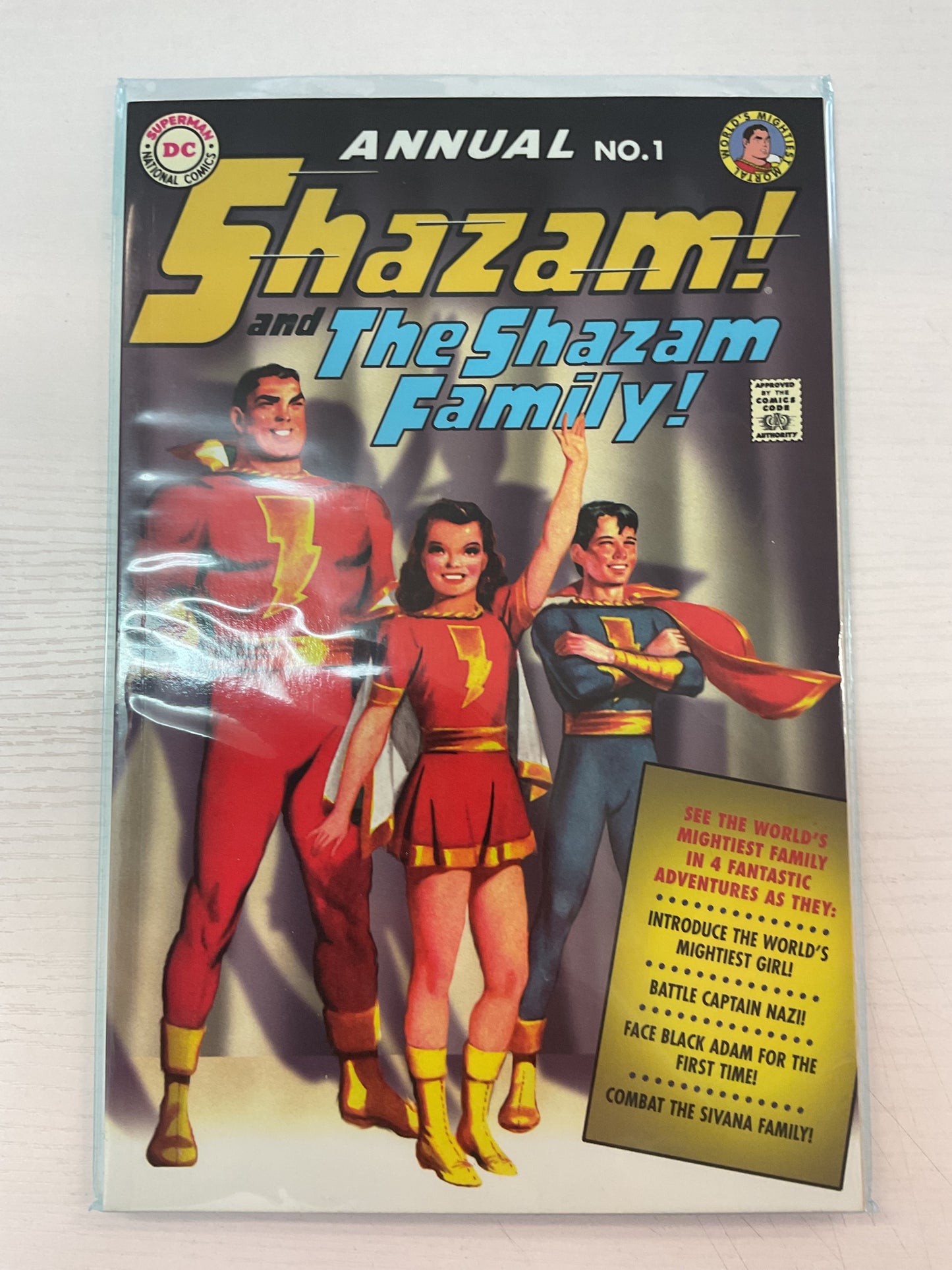 Shazam and The Shazam Family Annual #1 2002 DC Comics Reprints 1st Mary Marvel