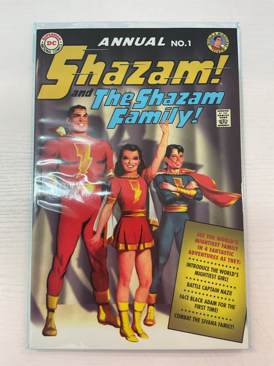 Shazam and The Shazam Family Annual #1 2002 DC Comics Reprints 1st Mary Marvel