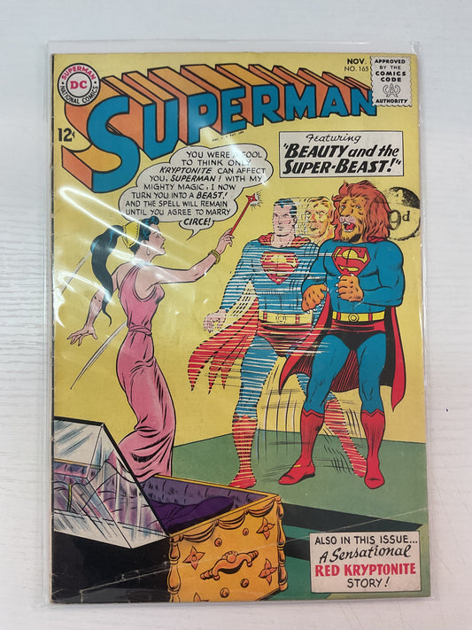 Superman #165 1963 DC Comics