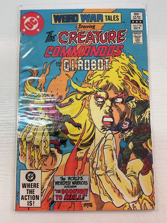 Weird War Tales #116 1982 DC Comics