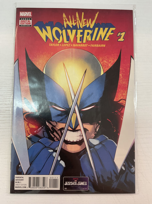 All-New Wolverine #1 2016 Marvel Comics Debut of Laura Kinney as Wolverine