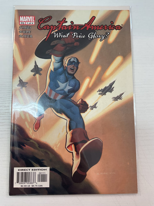 Captain America What Price Glory #1 2003 Marvel Comics