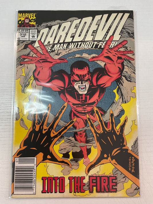 Daredevil #312 1992 Marvel Comics