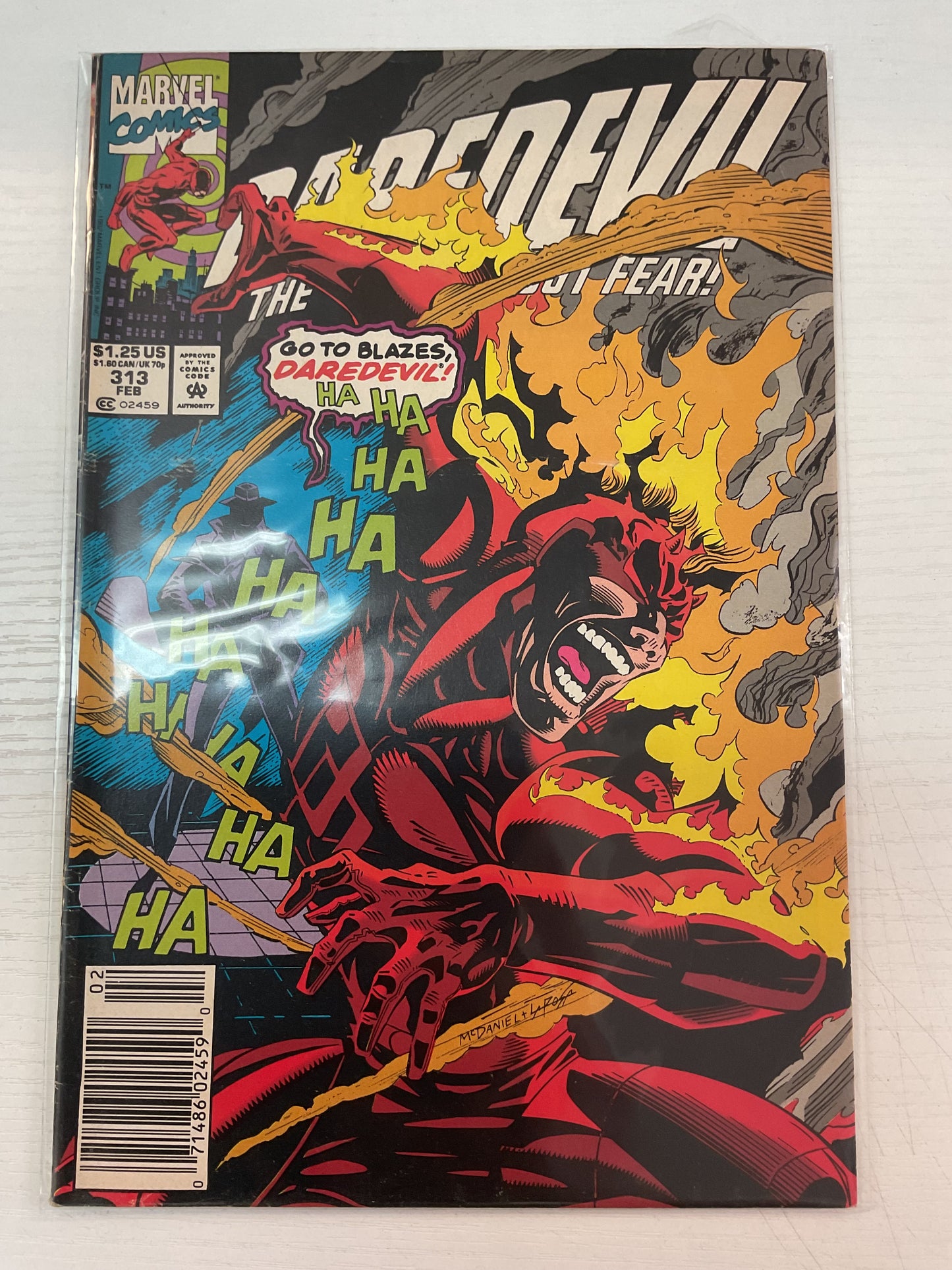 Daredevil #313 1992 Marvel Comics