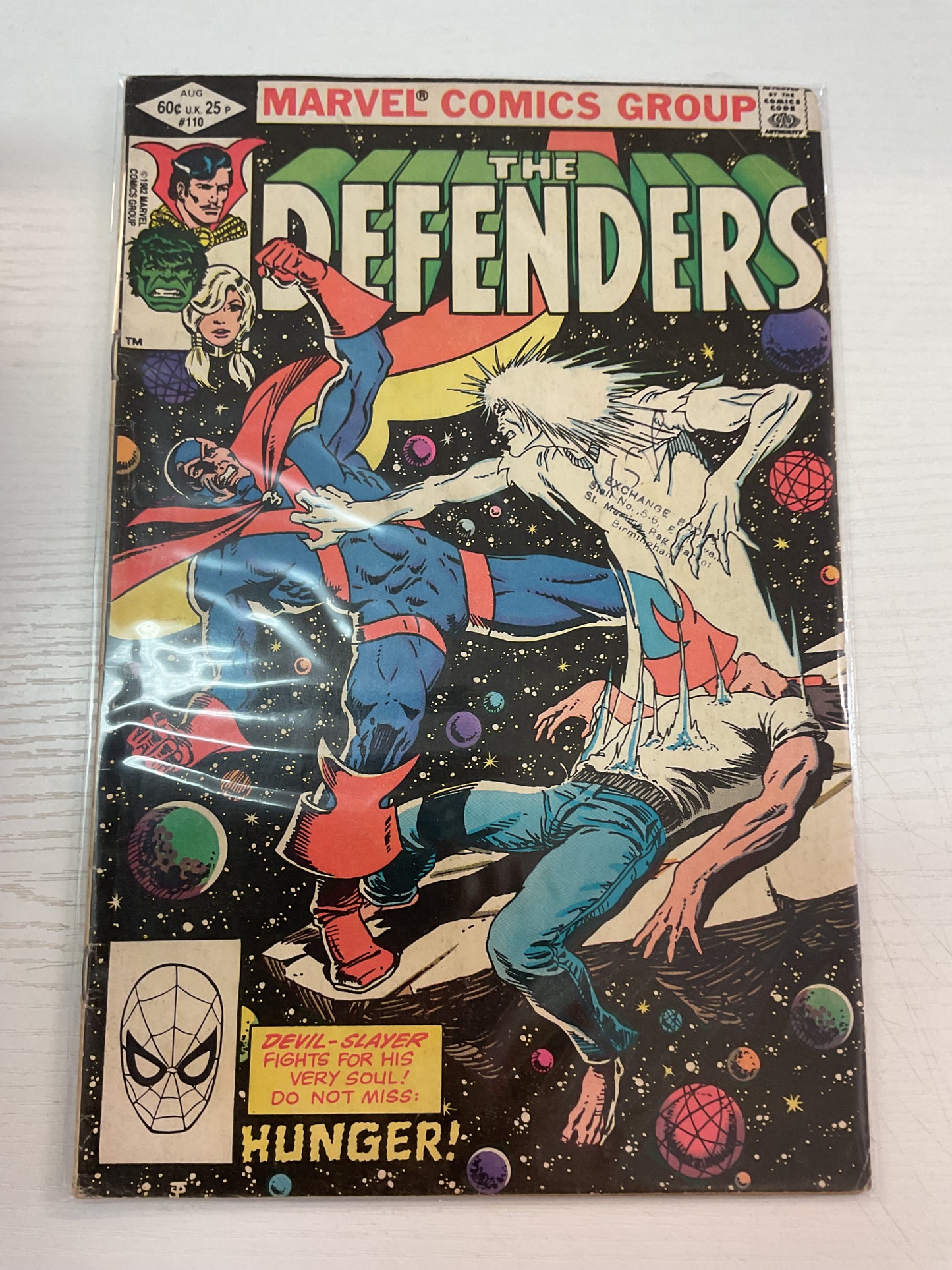 Defenders #110 1982 Marvel Comics