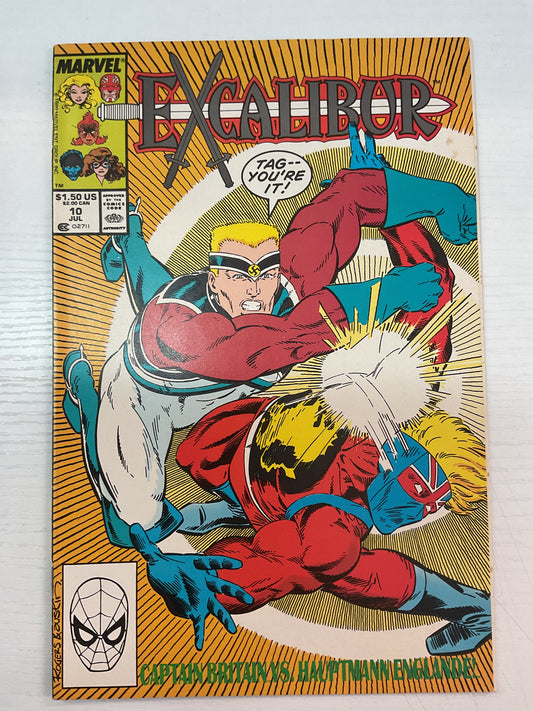 Excalibur #10 1989 Marvel Comics