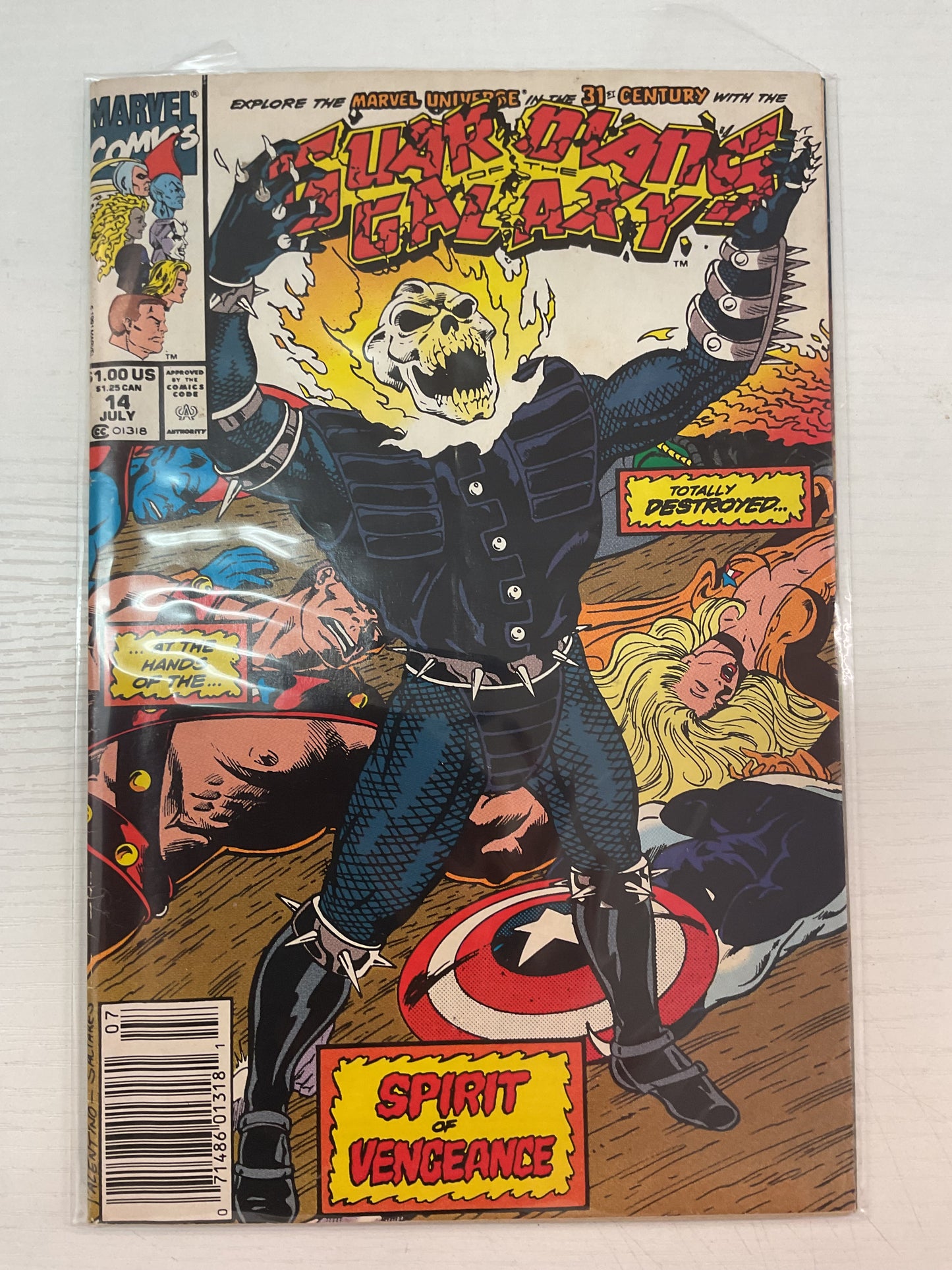 Guardians Of The Galaxy #14 1991 Marvel Comics