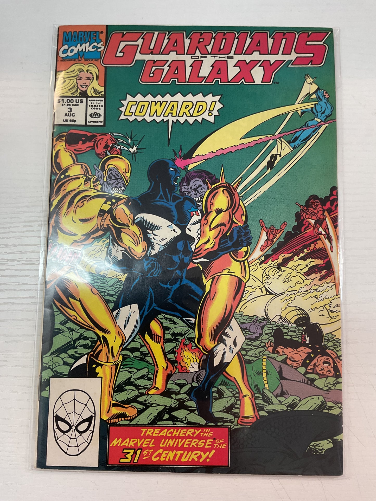 Guardians Of The Galaxy #3 1990 Marvel Comics
