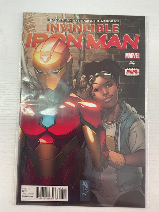 Invincible Iron Man #4 2017 Marvel Comics
