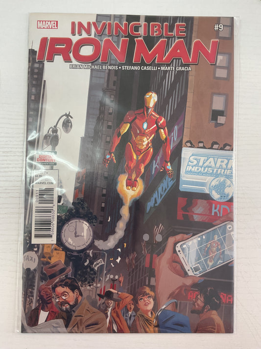 Invincible Iron Man #9 2017 Marvel Comics