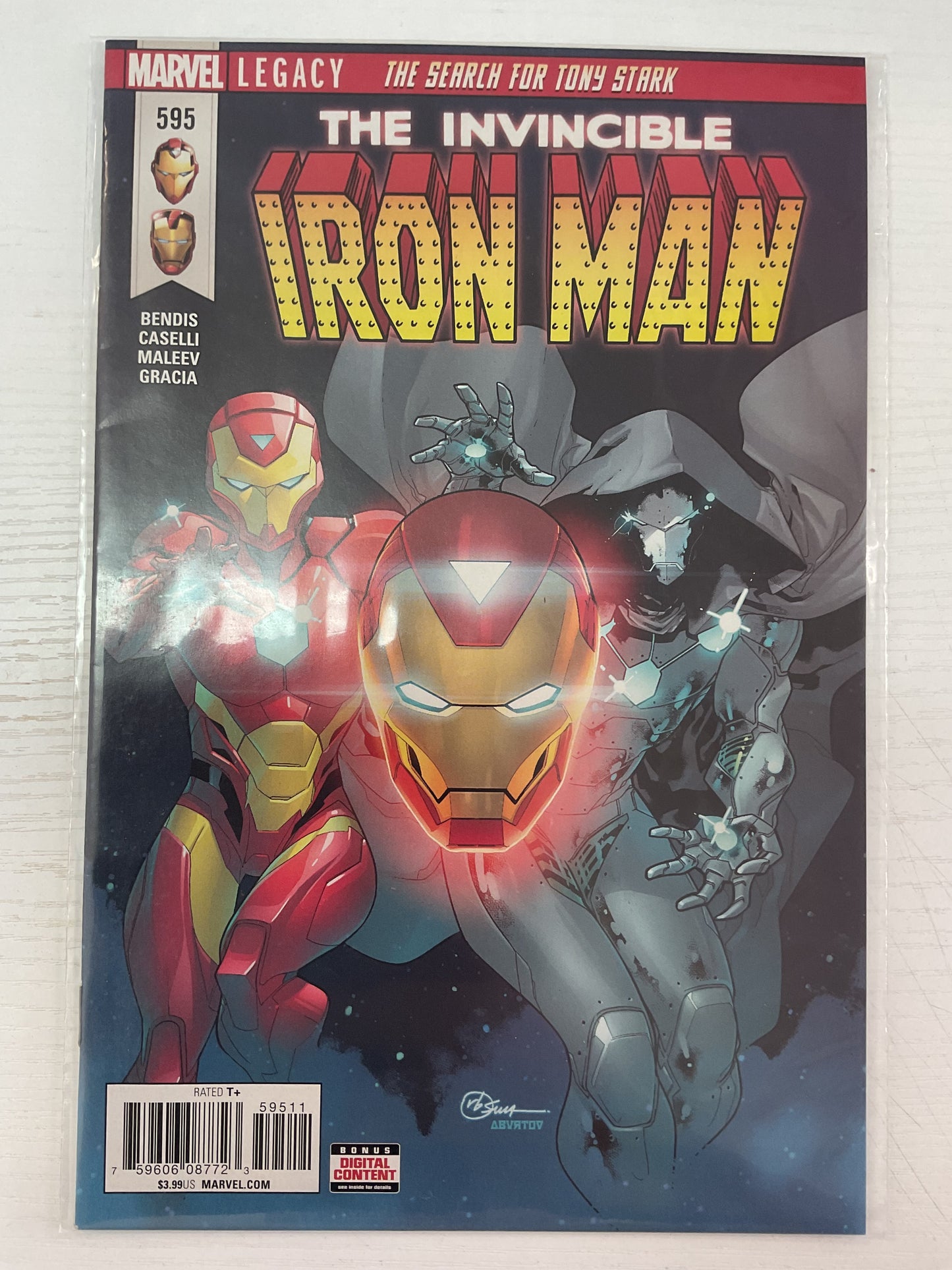 Invincible Iron Man #595 2017 Marvel Comics