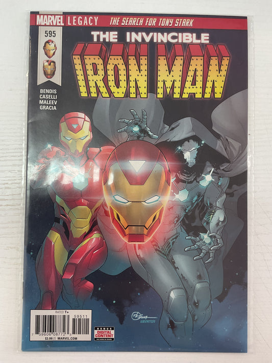 Invincible Iron Man #595 2017 Marvel Comics